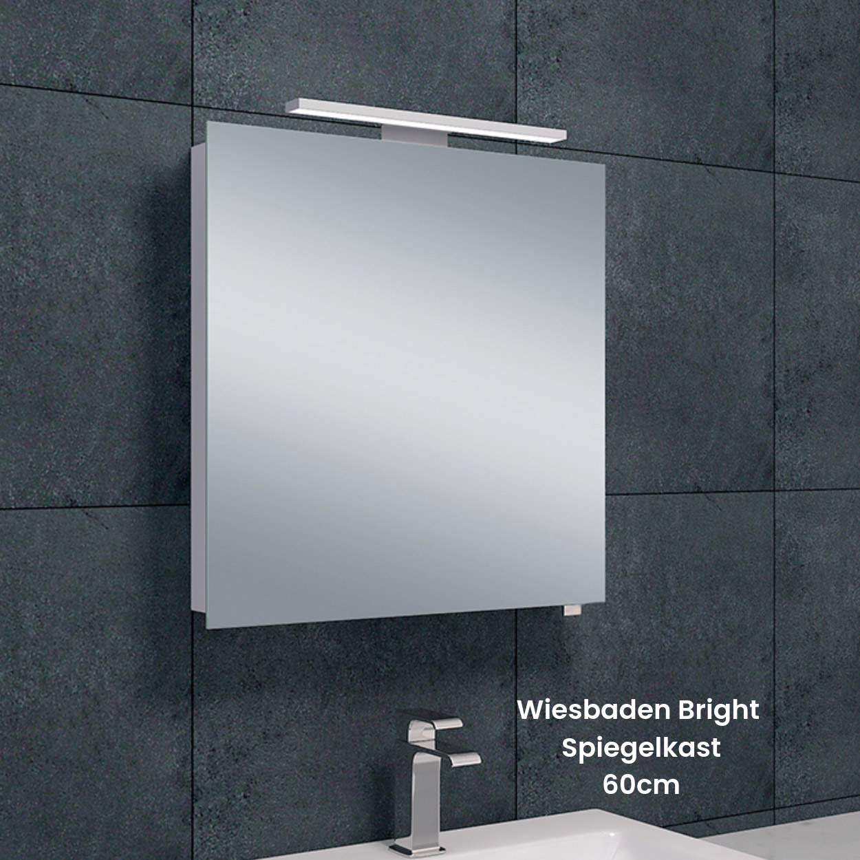 Wiesbaden Bright Spiegelkast met Led verlichting